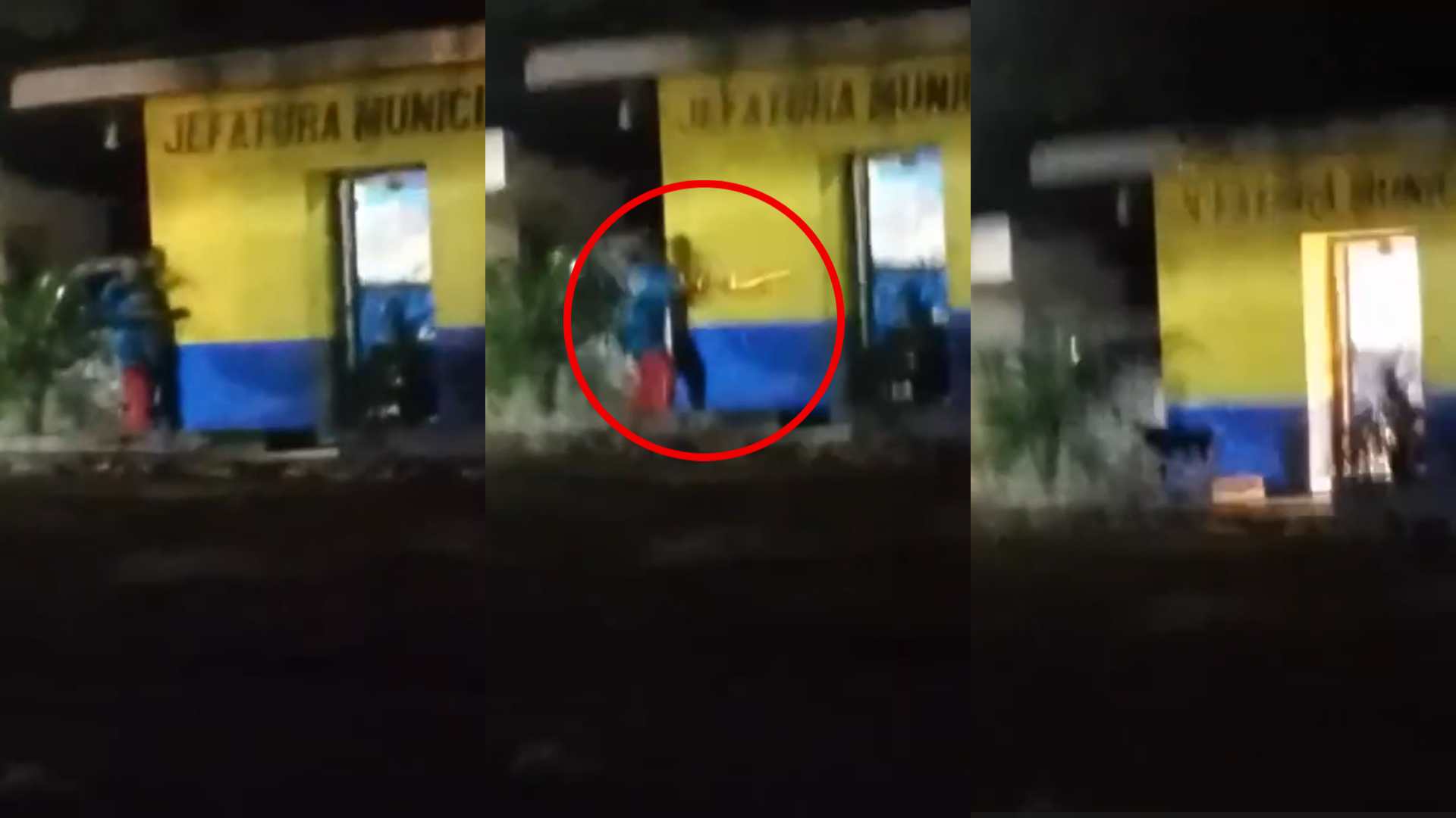Hombre tira “cuete” dentro de posta policial y huye en Olancho