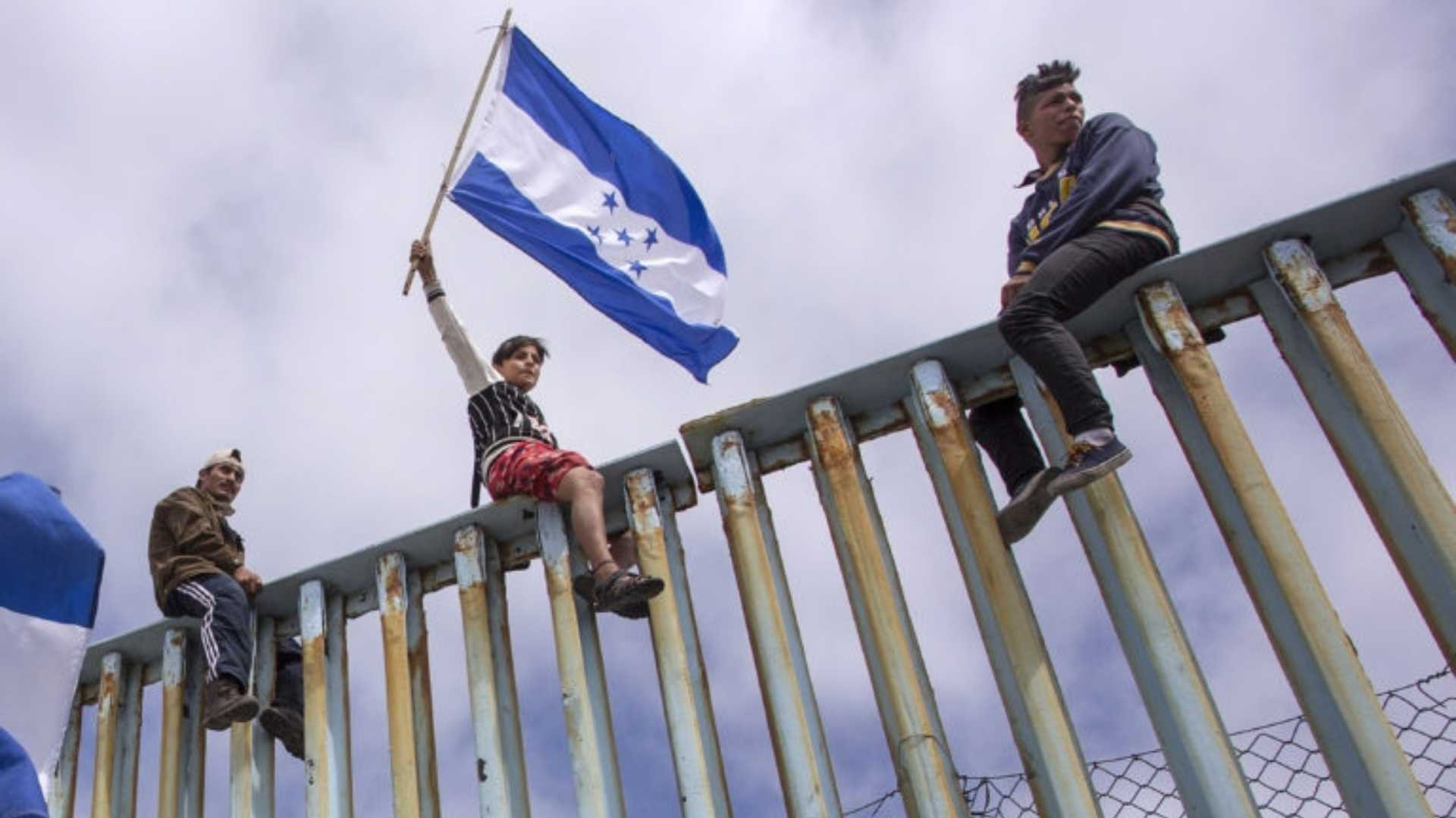 migrantes hondureños