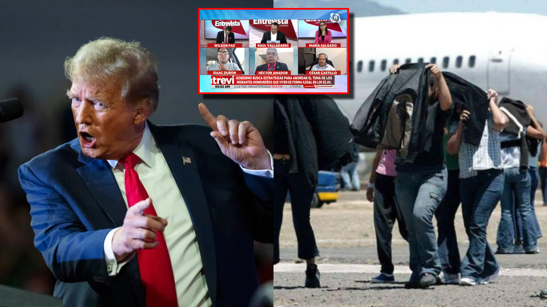 Este es el número de hondureños que encabeza lista de deportaciones de Donald Trump, según activista