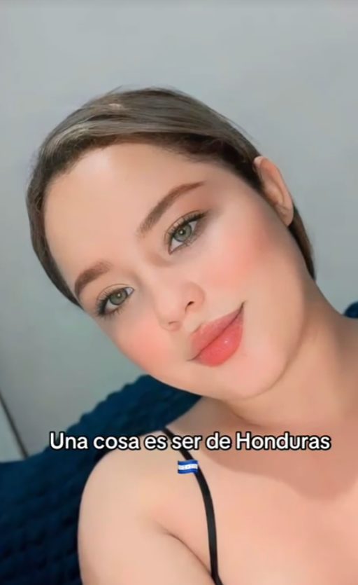 "Una cosa es ser de Honduras": El trend que enloquece en TikTok mostrando la belleza de las mujeres de Santa Bárbara