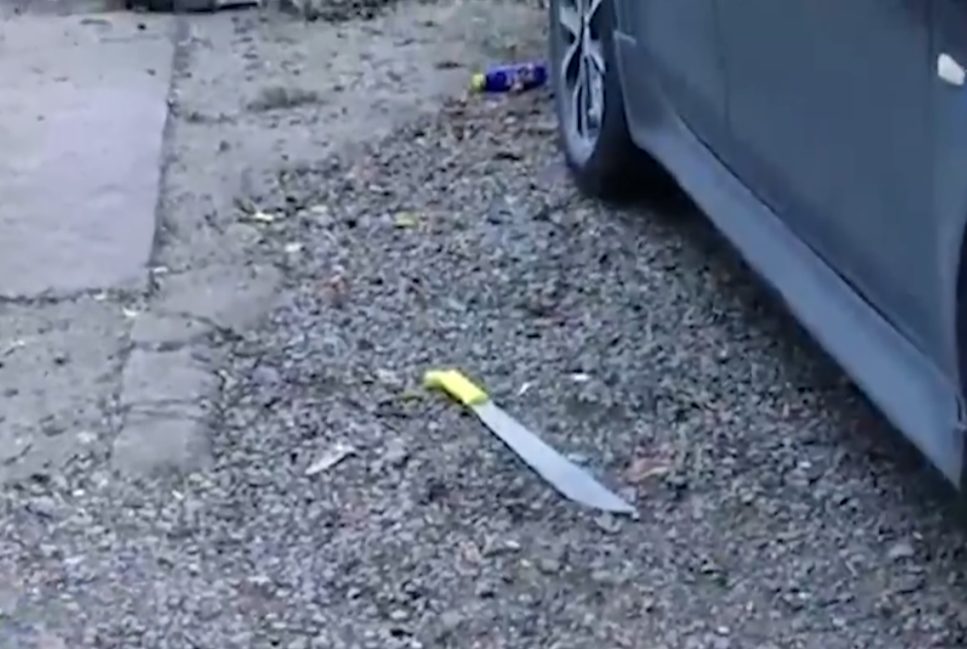 Estudiante de medicina atacó con machete a hondureño que cuidaba un establecimiento en Tegucigalpa