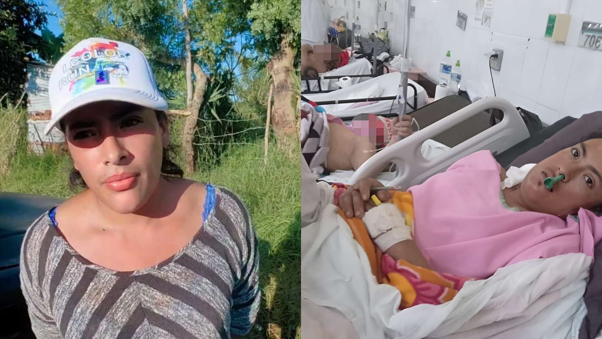 mujer disparo Copán