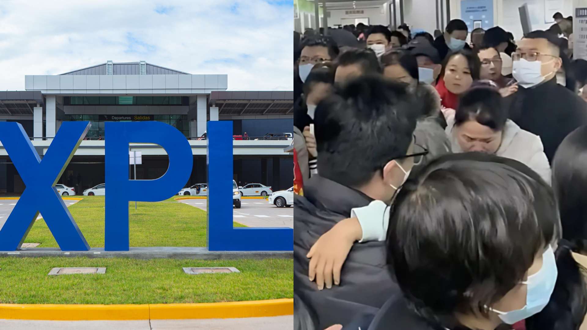 Refuerzan controles sanitarios en Palmerola ante brote en China por virus respiratorio