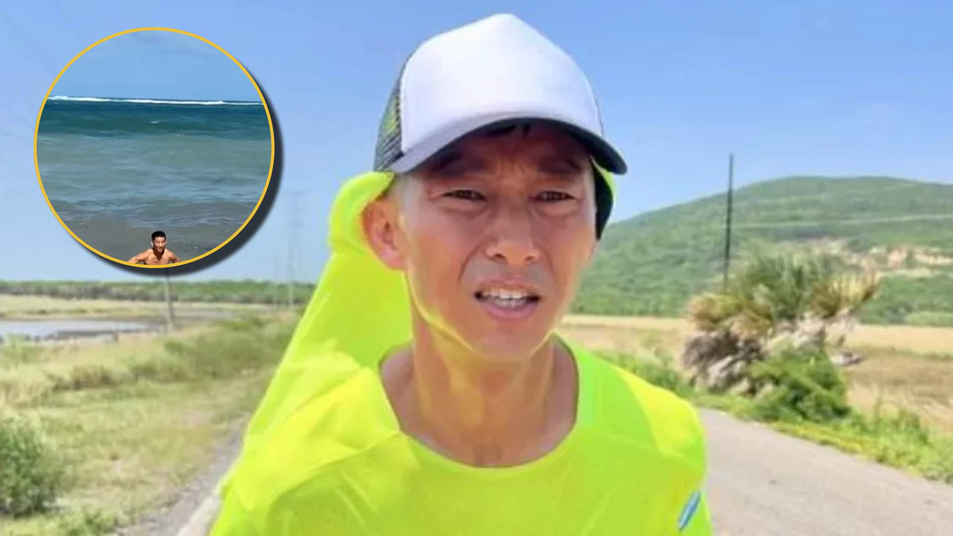 ¿Sin ropa? 😳 Shin Fujiyama visita playa nudista en Honduras