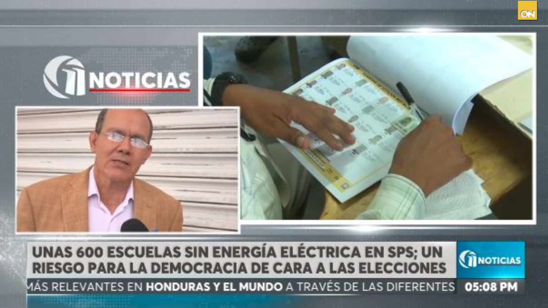 ¡Alerta en Honduras! Más de 600 Escuelas de SPS Sin Luz a Solo Días de las Elecciones