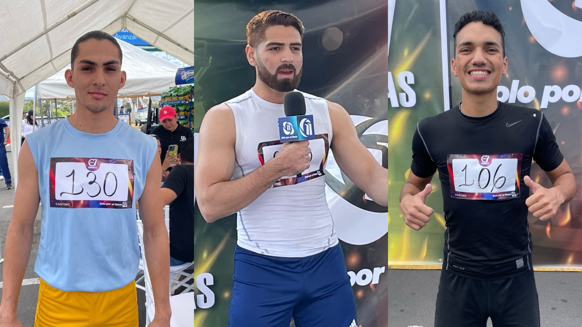 Éxito total en el primer casting de Calle 7 Honduras en Tegucigalpa