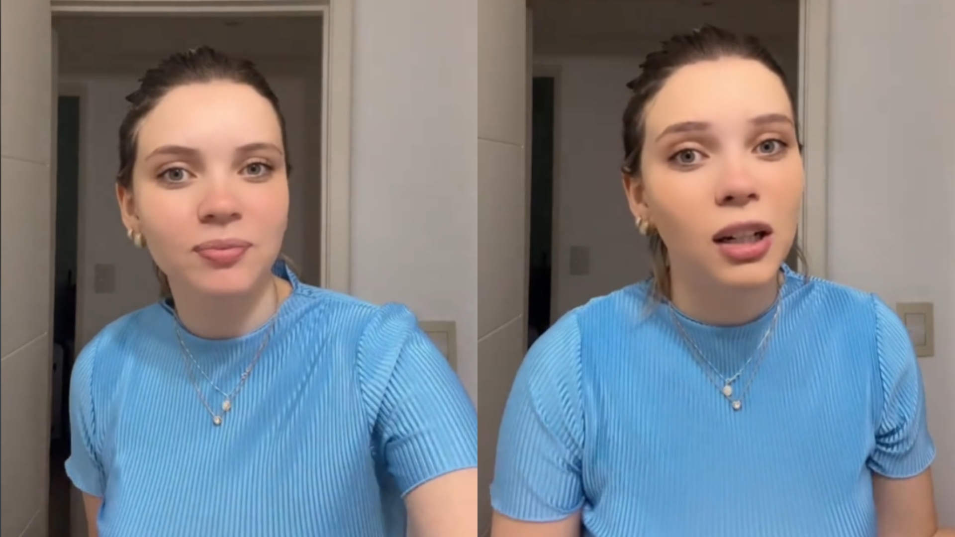 Entre lágrimas novia de Agustín Auzmendi, Cecilia García revela su nueva vida en Argentina