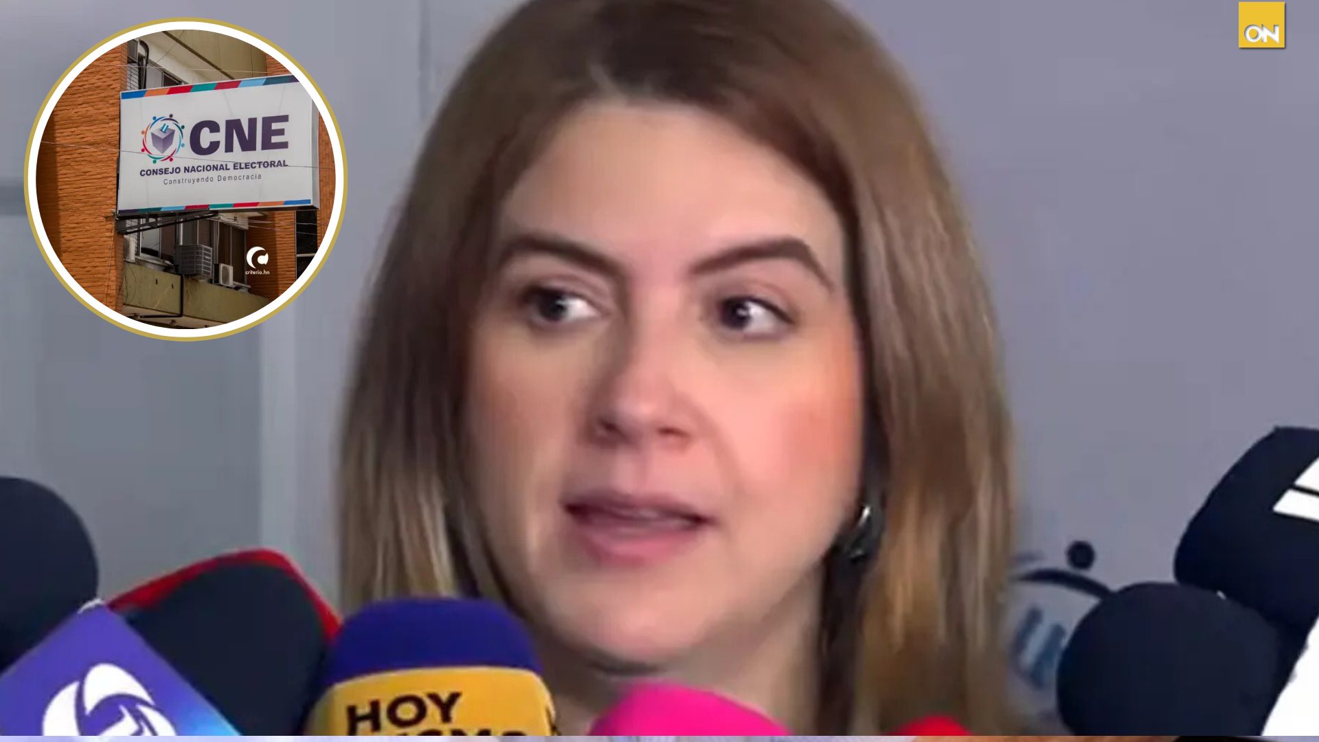 Cossette Lopez, presidenta del Consejo Nacional Electoral