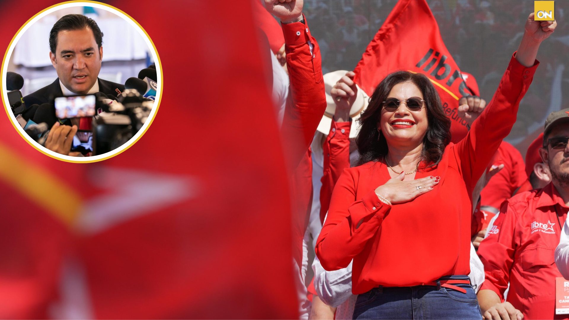 Rixi Moncada recibe apoyo del 80% de la población según encuestas realizadas por el partido libre libre