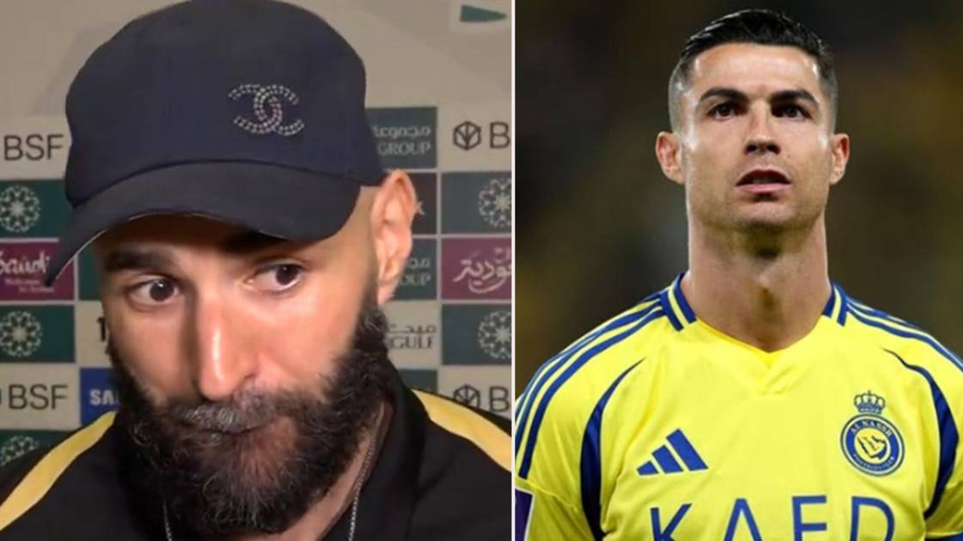 Cristiano Ronaldo se autoproclama el mejor de la historia y Benzema sorprende con su respuesta