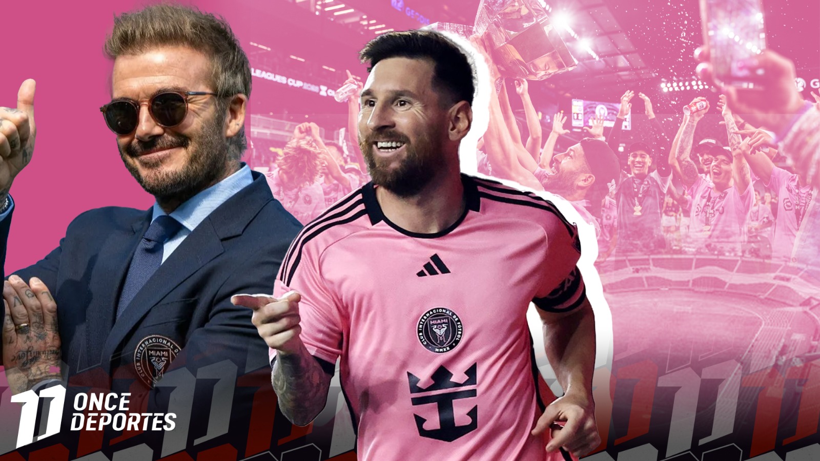 David Beckham a Honduras con Messi y el Inter de Miami