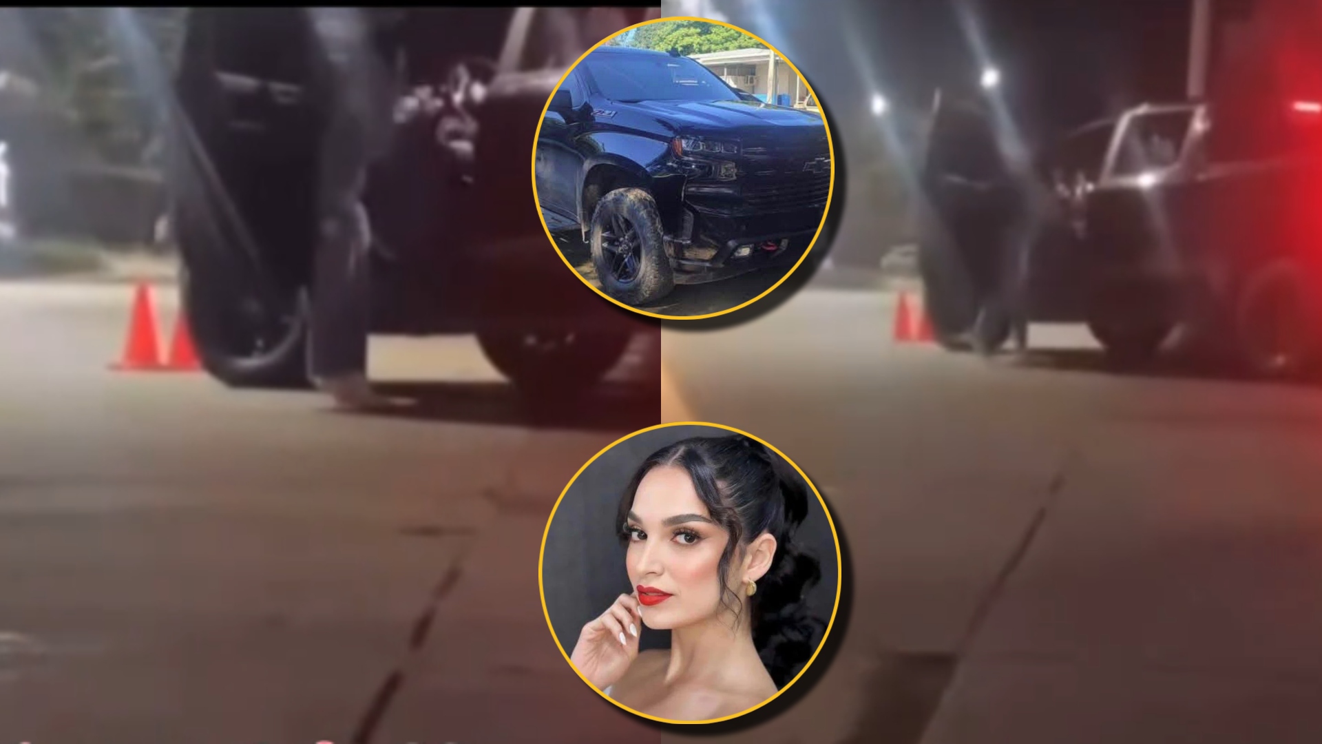 Video de discusión entre María Fernanda y hombre que conducía el carro