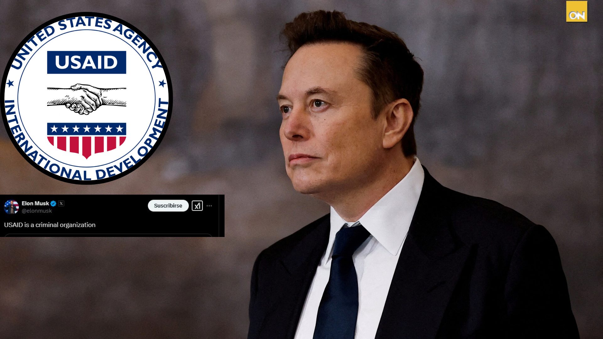 Elon Musk a USAID “Es una organización criminal”, desatando controversia
