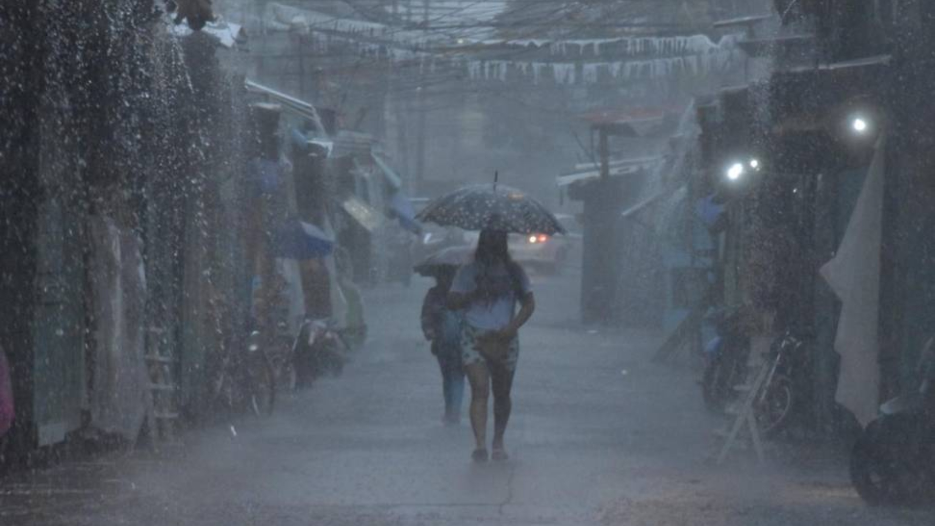 Frente frío en Honduras