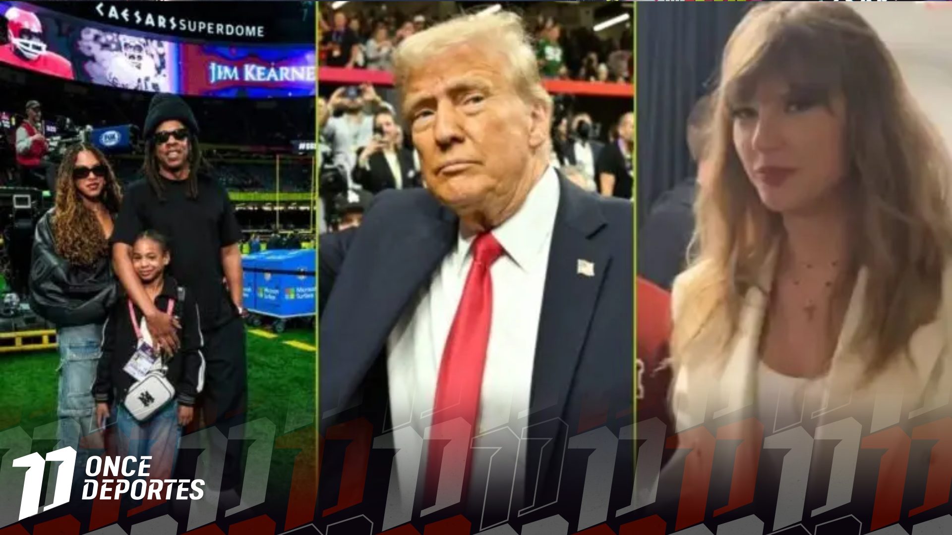 Famosos espectáculo en vivo del Super Bowl 2025