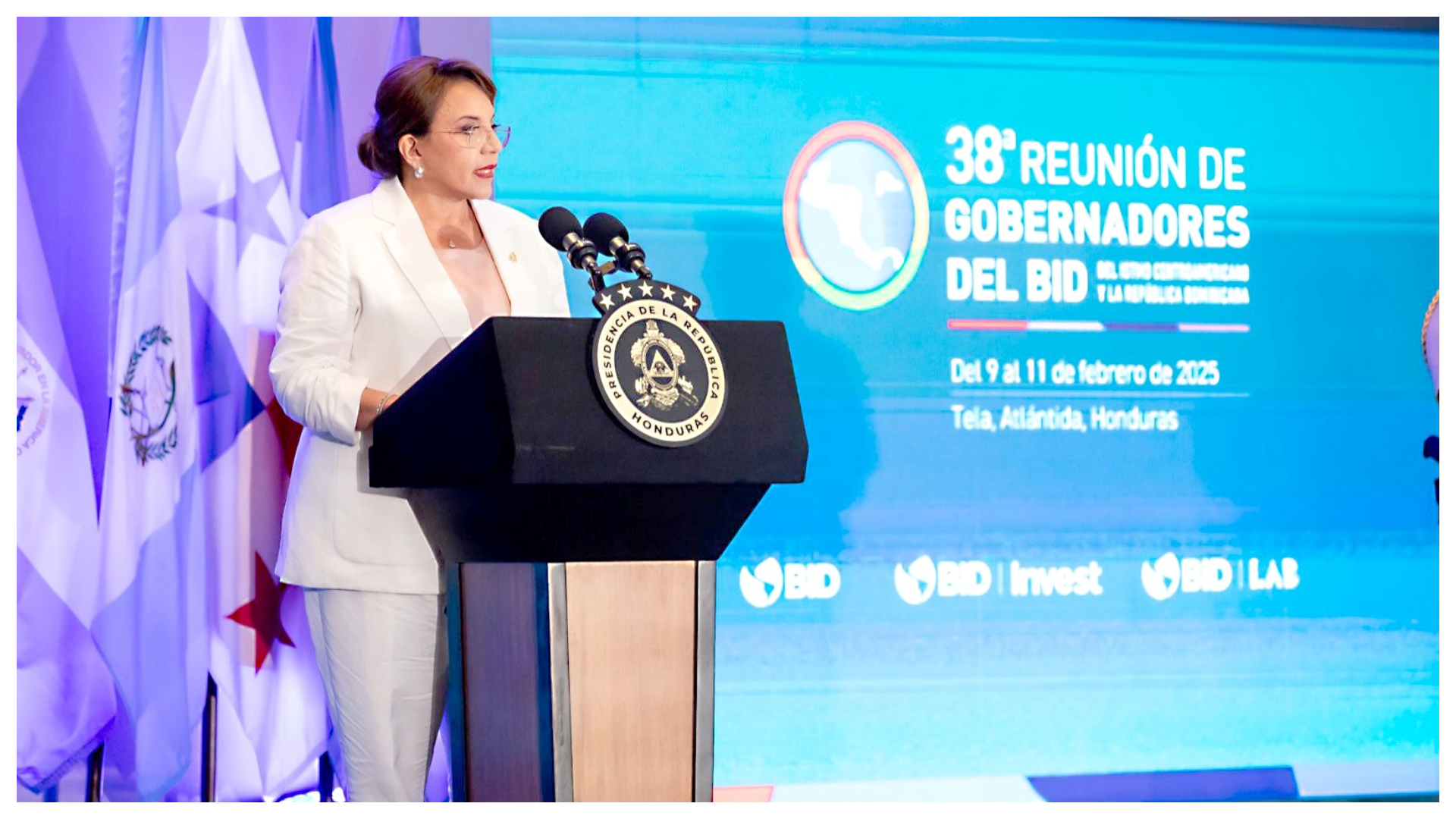 Logros expuestos por la presidenta Xiomara Castro en reunión de gobernadores del Banco Interamericano de Desarrollo son respaldados por economistas