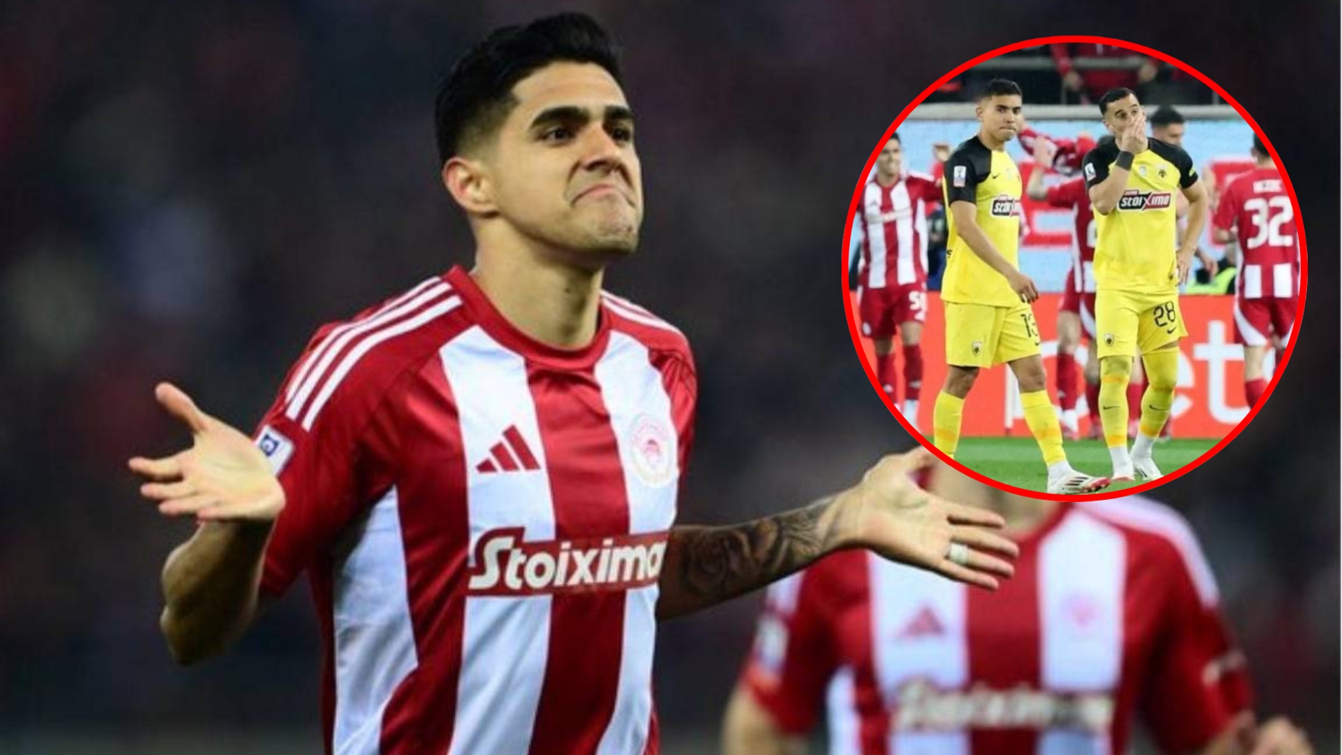 Luis Palma humilla a un jugador mexicano tras su destacada actuación en Olympiacos