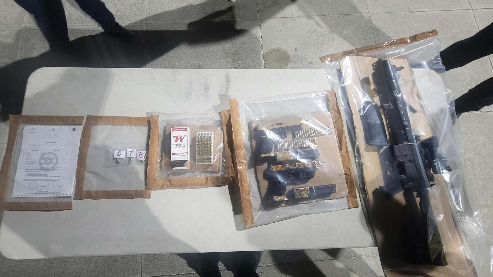 Caso María Fernanda Alemán: decomisan armas a Óscar Armando Ramírez