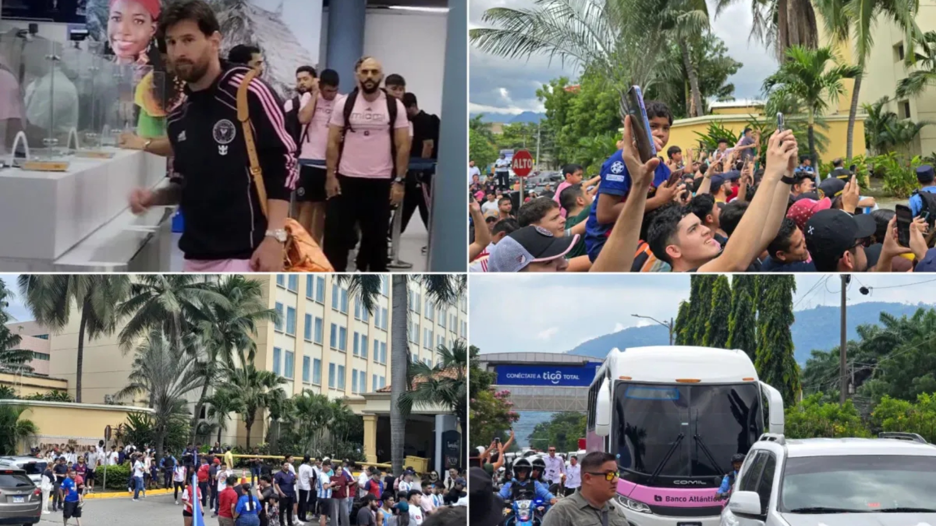Fiebre por Messi en Honduras: Medios argentinos sorprendidos por el recibimiento al astro