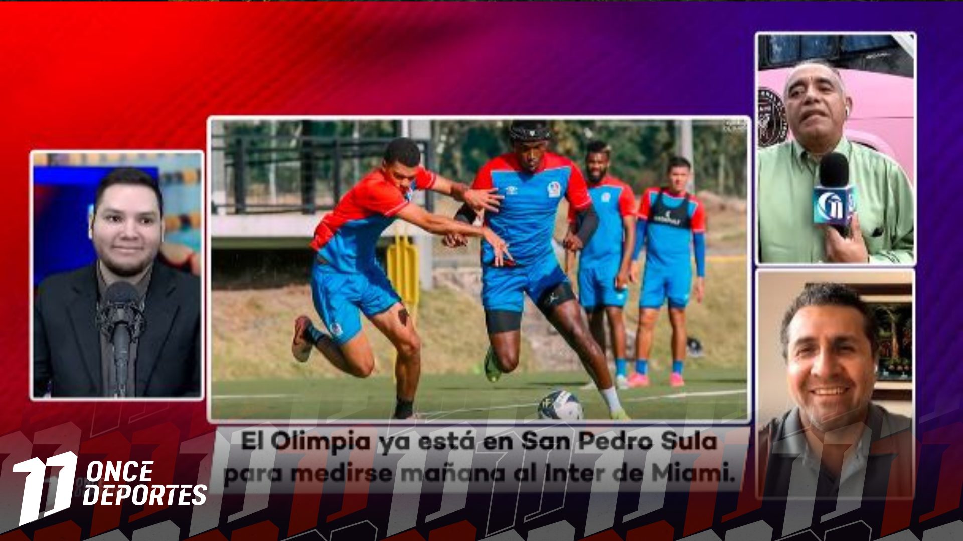 Olimpia llega a San Pedro sula para enfrentar a Messi y el Inter de Miami