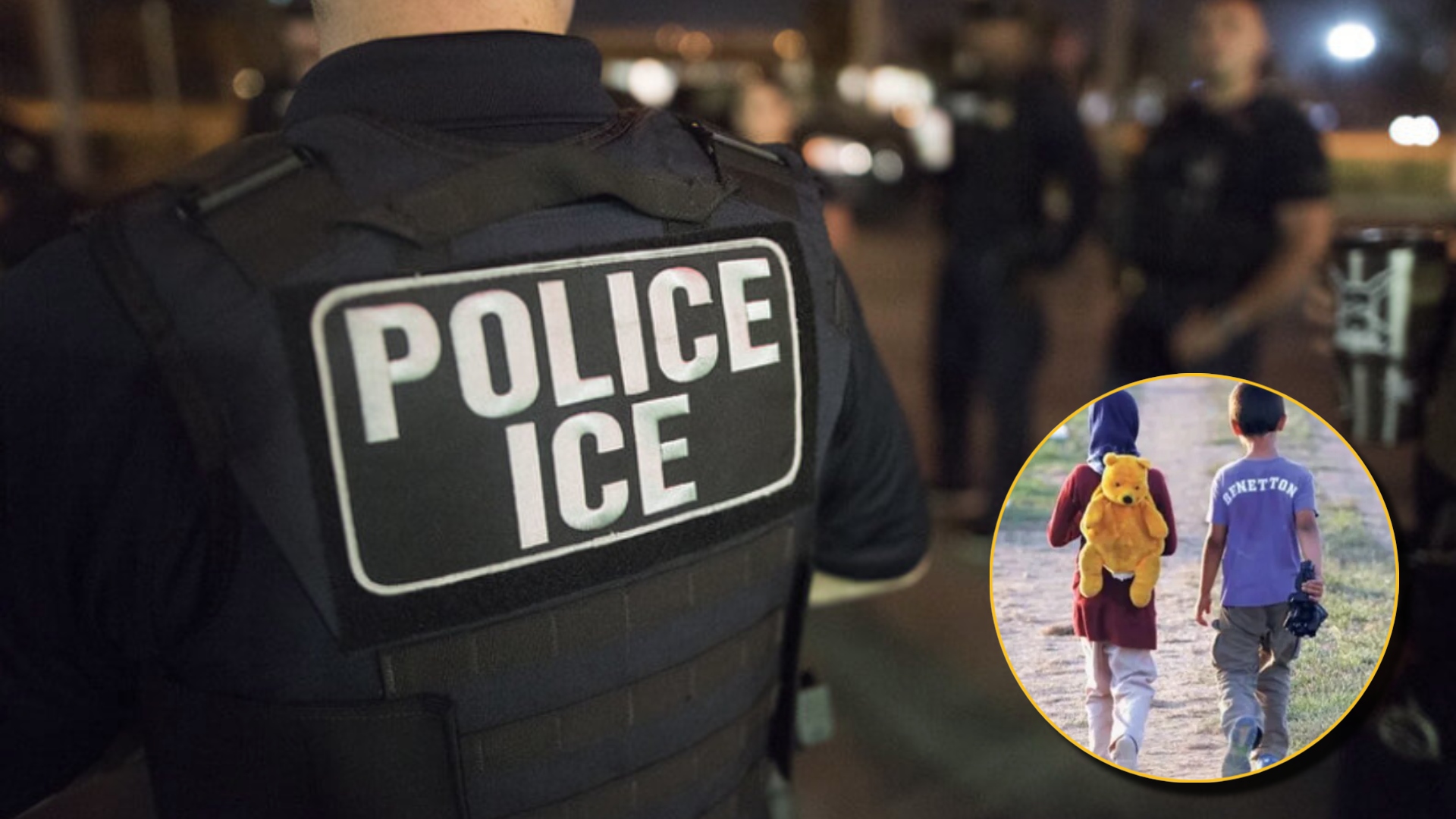 Menores detenidos por ICE