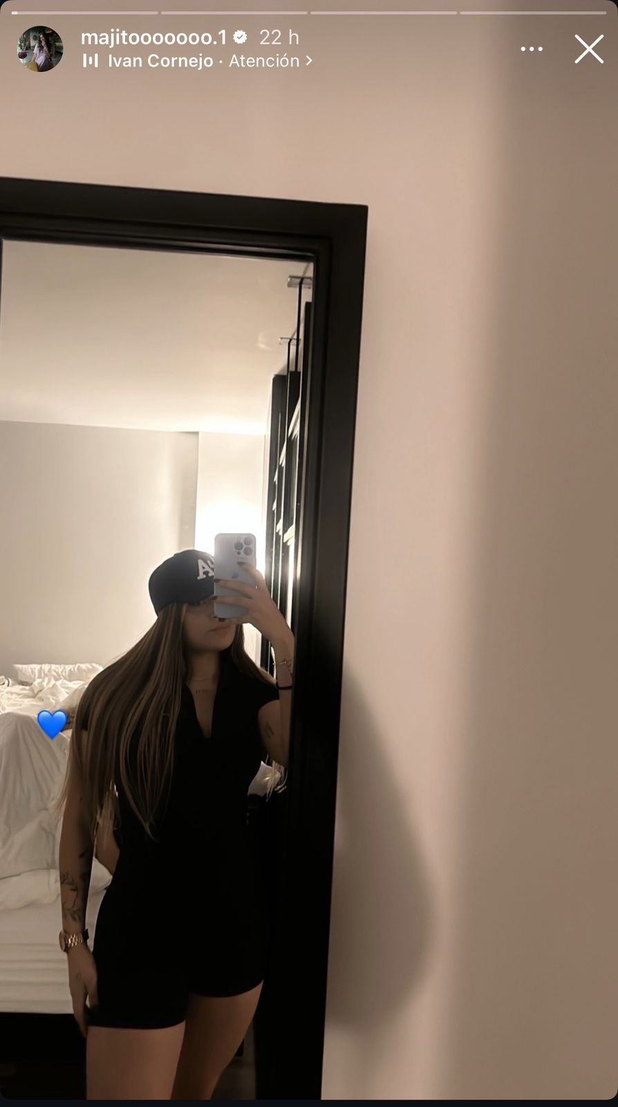 Majo Ramírez enciende las redes con misteriosa compañía en su cama ¿De quién se trata?