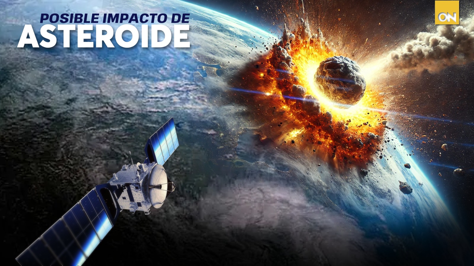 Asteroide que podría impactar la tierra