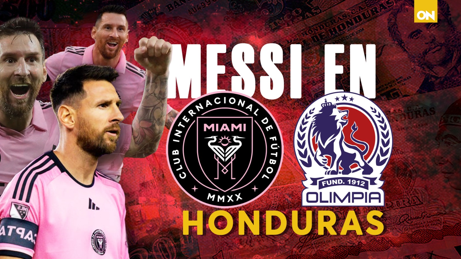 Messi en Honduras: esta suma de dinero dejará su visita en SPS