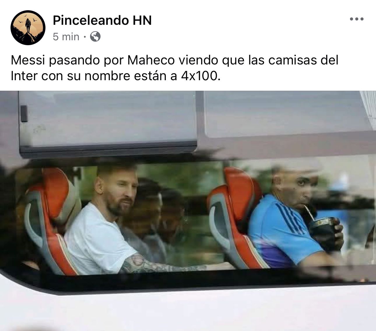 Memes inundan las redes tras la llegada de Lionel Messi a Honduras