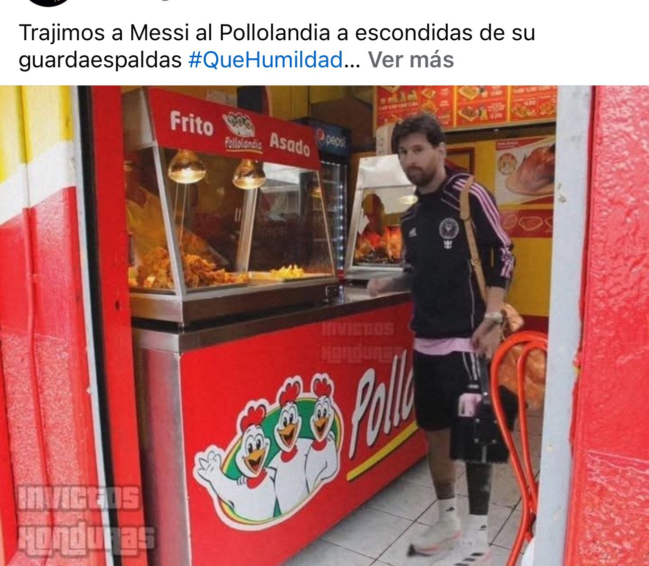 Memes inundan las redes tras la llegada de Lionel Messi a Honduras