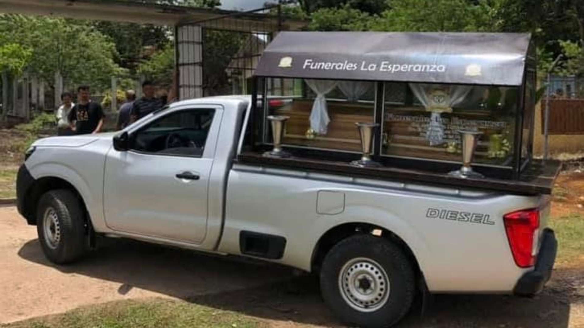 carro fúnebre en Comayagua