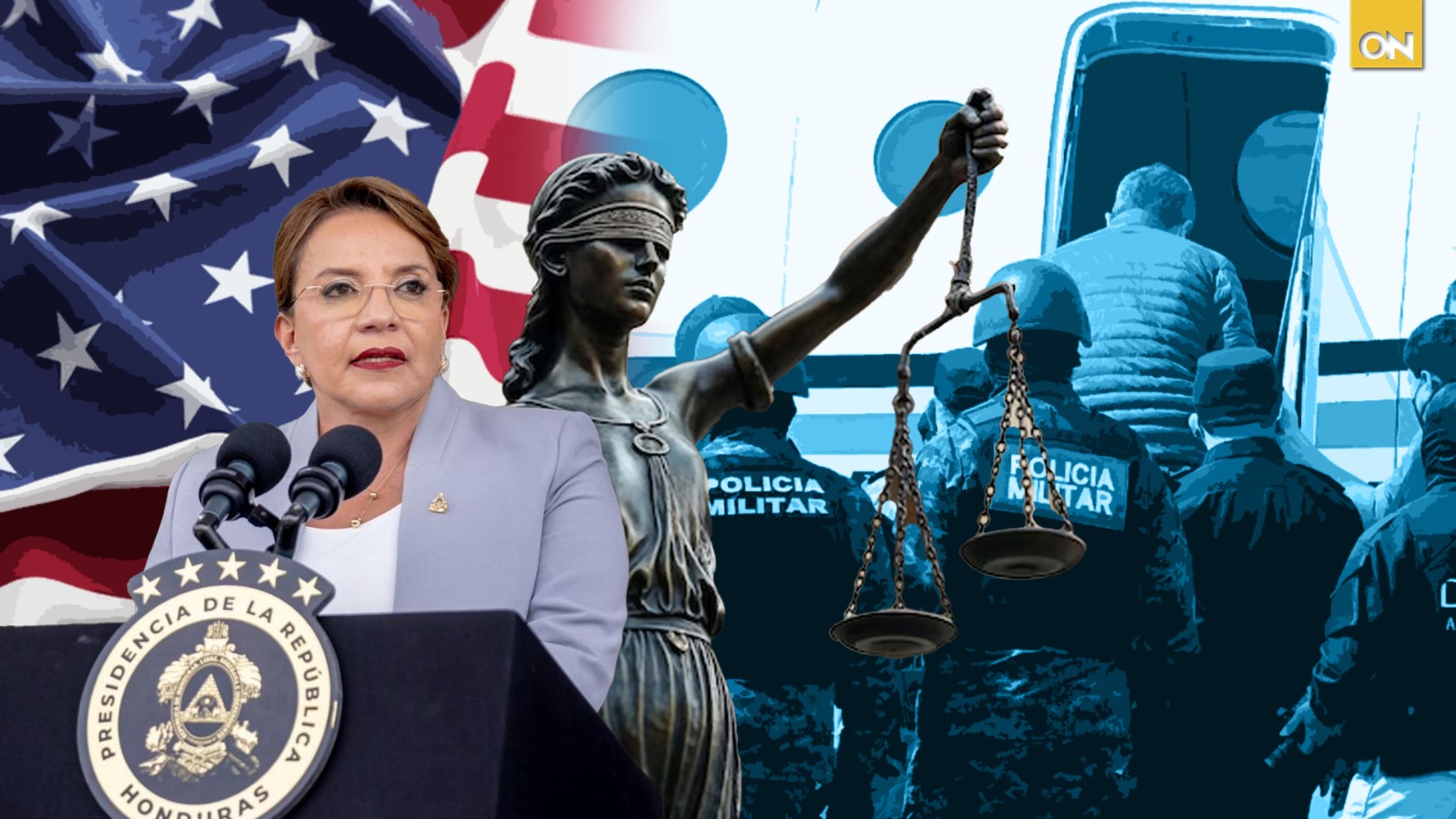 extradición Honduras y Estados Unidos