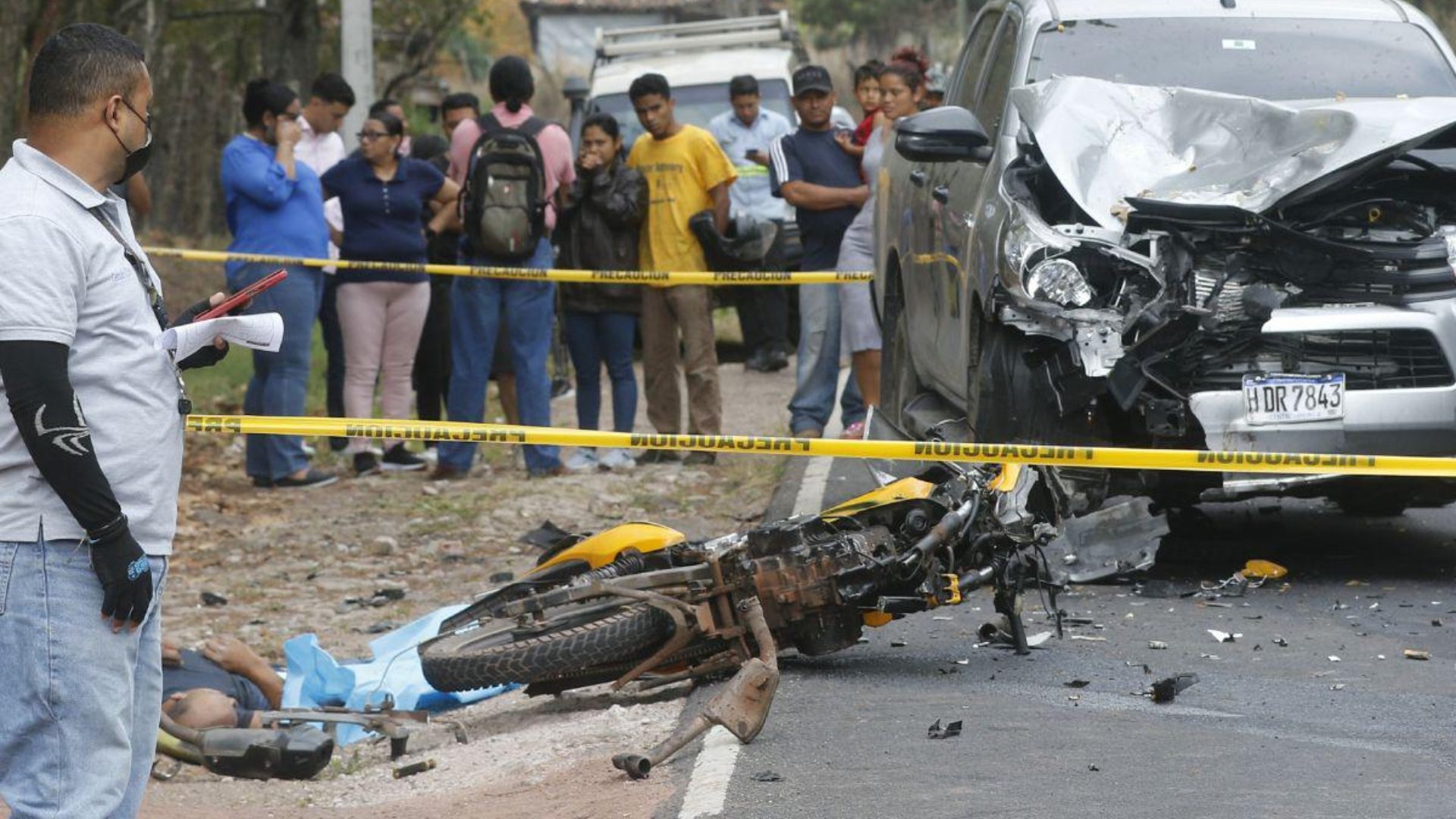 hondureños accidentes de tránsito