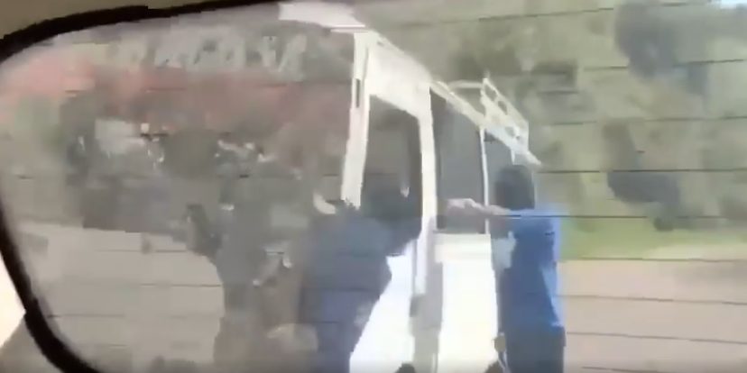 Video muestra brutal ataque armado a bus en Santa Bárbara