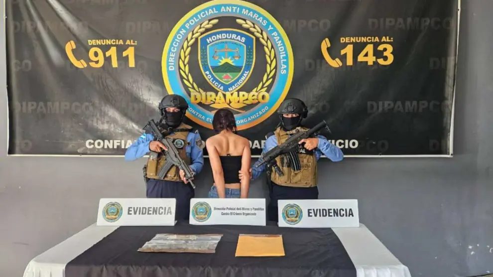 Nuevos detalles de la captura de 'Paty' presunta MS-13
