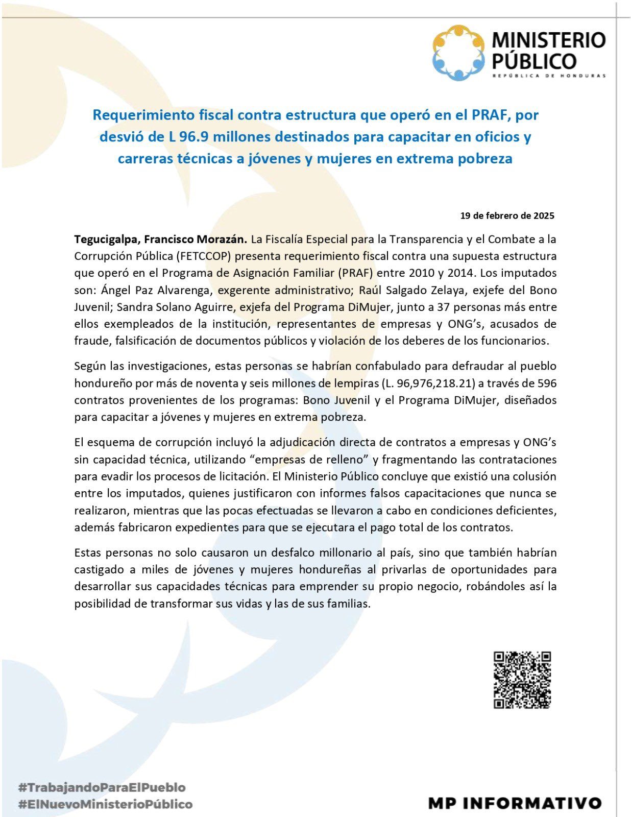 PRAF honduras
