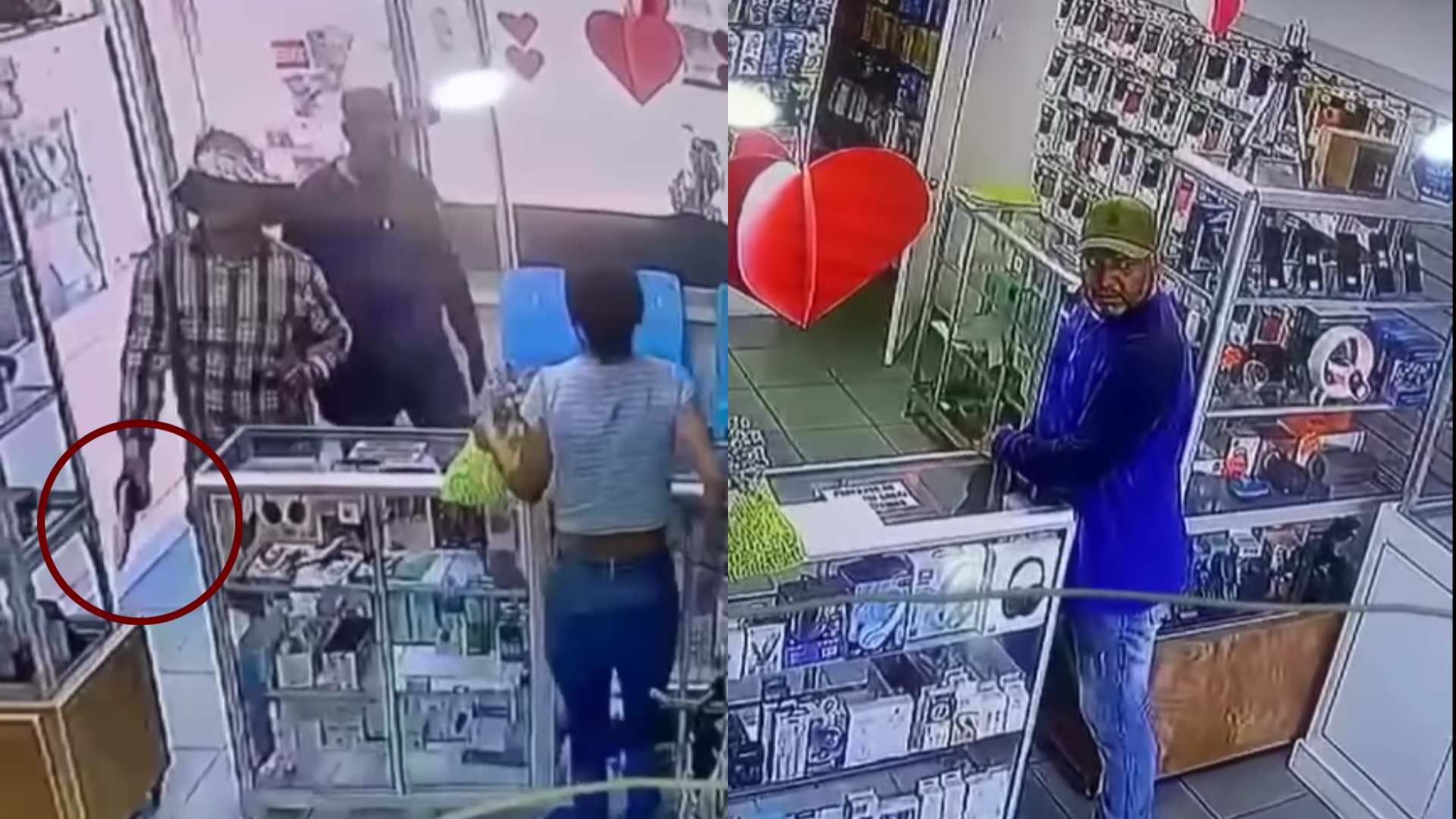 Captan robo armado en tienda de Puerto Cortés (video)