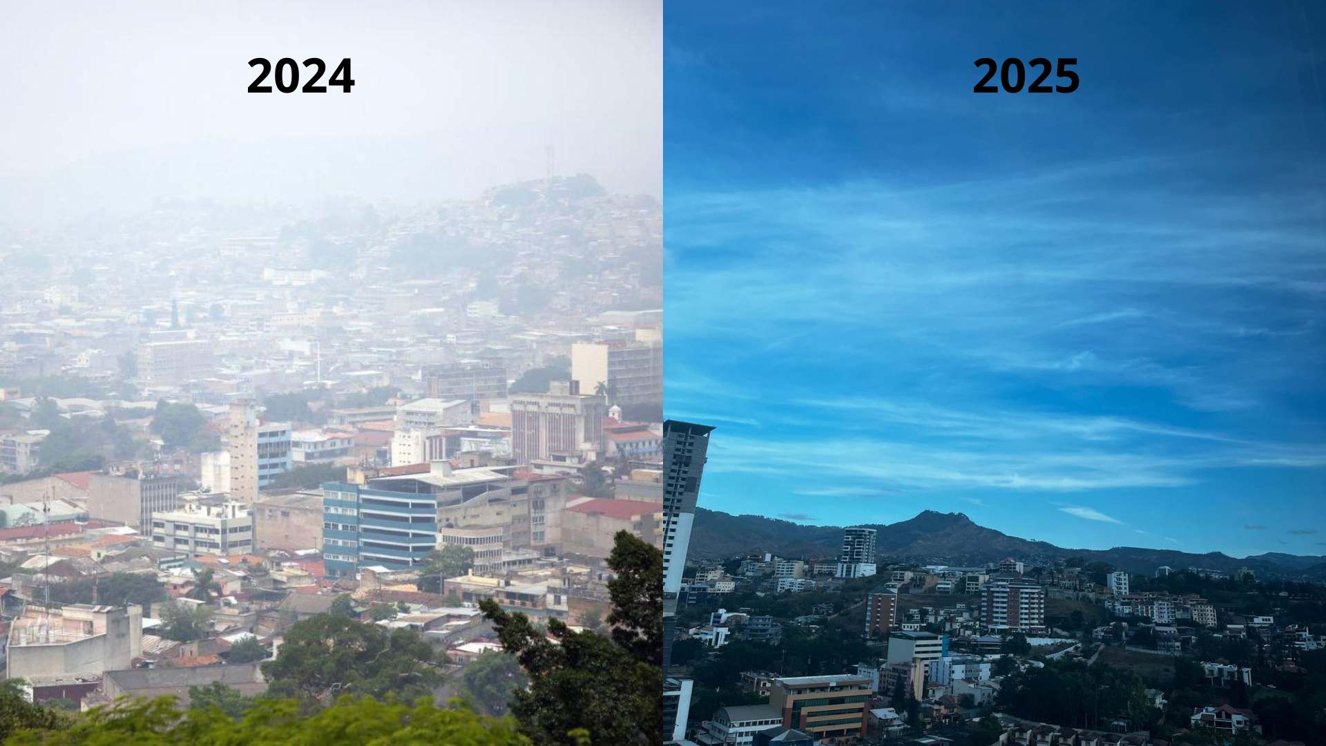 Calidad de aire en este año continúa en buena escala en Tegucigalpa, asegura alcalde Aldana
