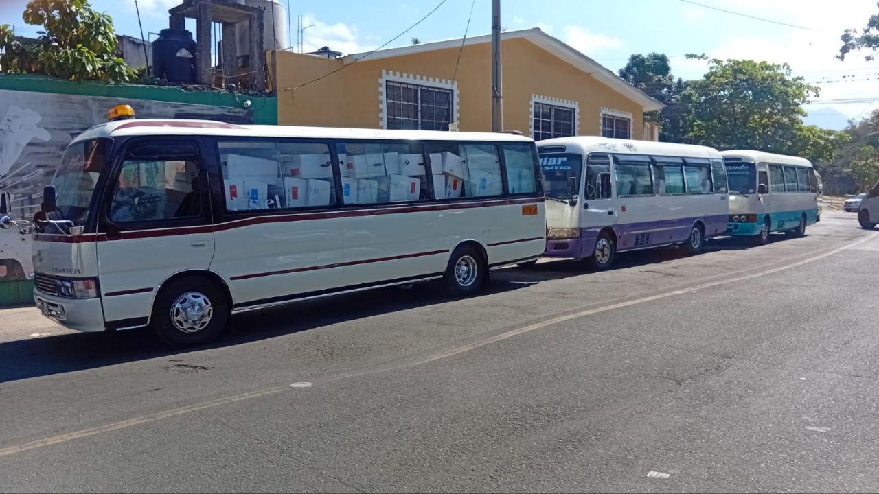 Dirigentes del transporte se pronuncian ante el traslado de material electoral en "rapiditos"