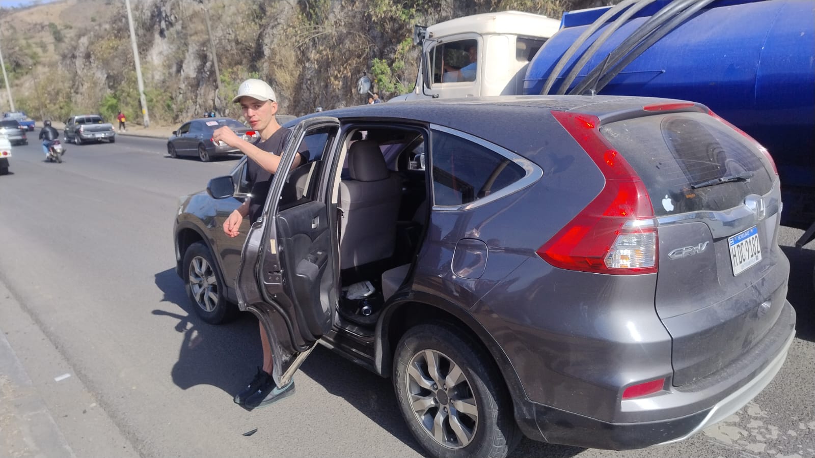 Capturados en Anillo Periférico Mujer capturada en el Anillo Periférico