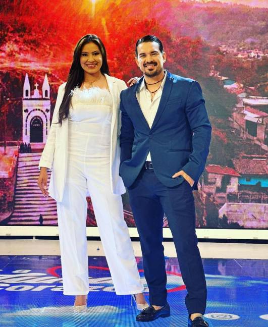 Alejandra Rubio y Elton Morazán