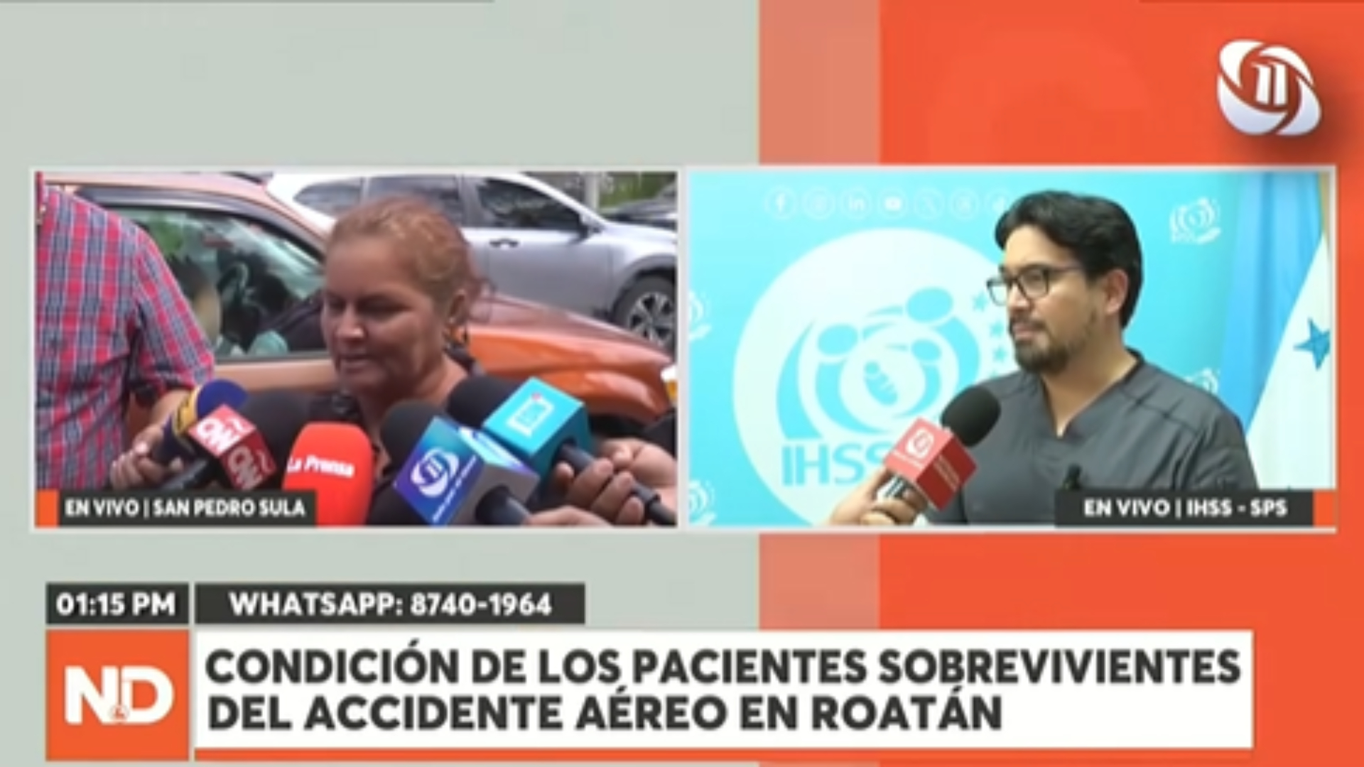 Accidente Roatán sobrevivientes