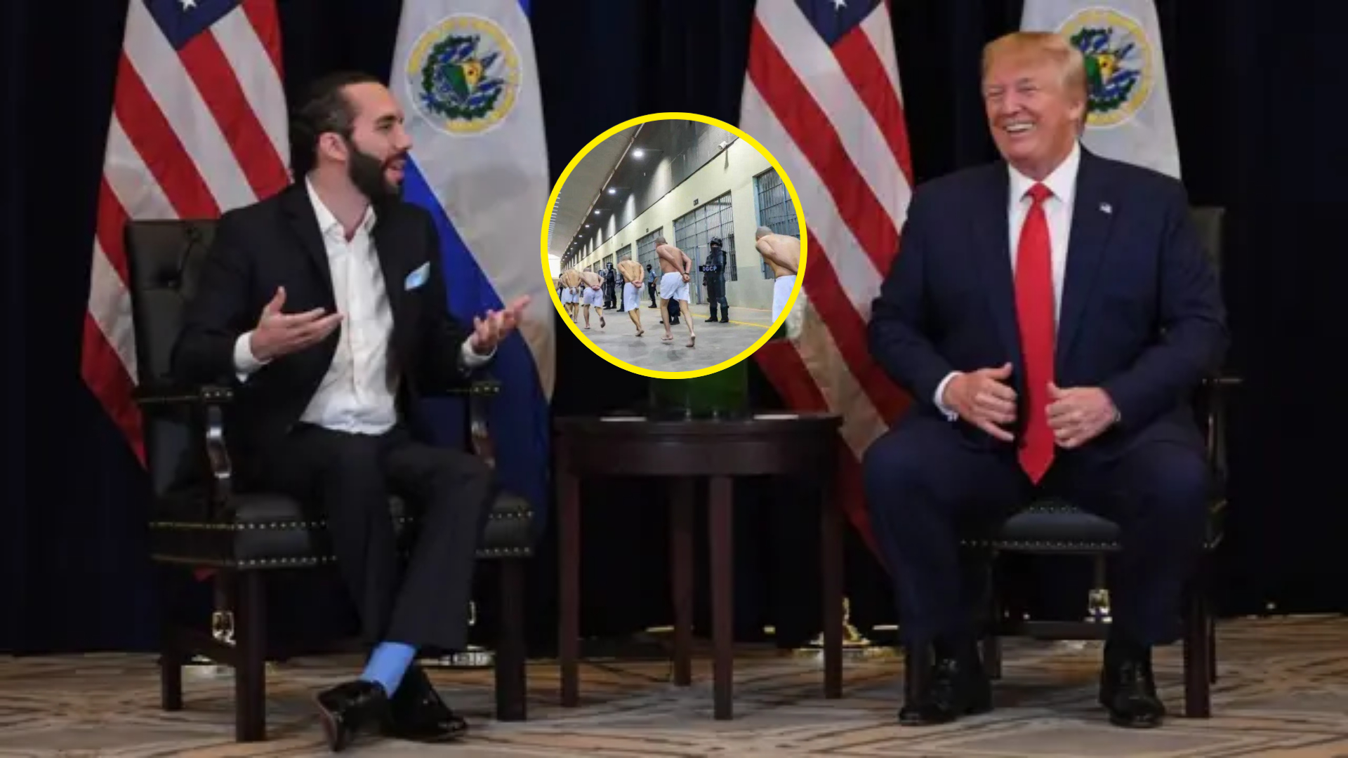 Beneficios para El Salvador y Bukele al recibir deportados de EE.UU.
