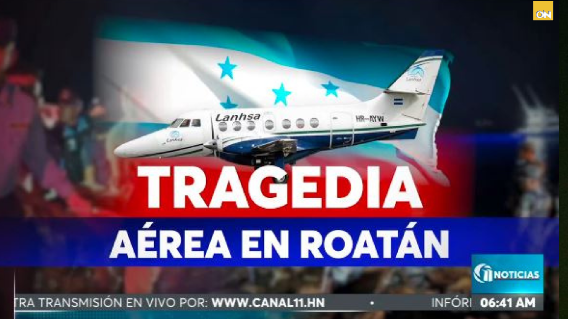 Crónica tragedia aérea Roatán