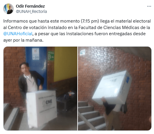 Reconocidas figuras de Honduras reaccionan tras larga jornada de elecciones