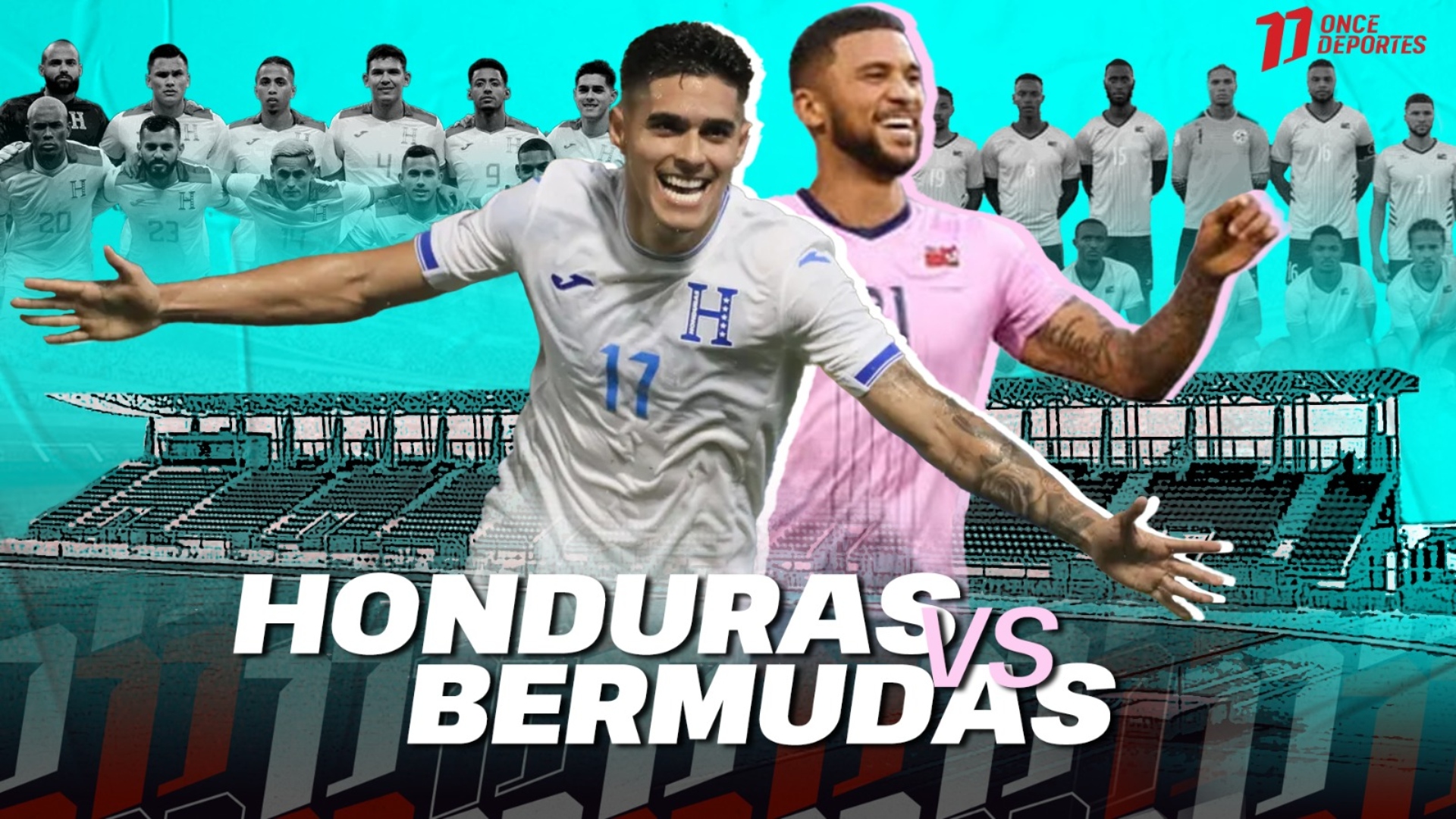Honduras busca sellar su boleto a la Copa Oro en un estadio vacío ante Bermudas; fecha y hora del partido de vuelta