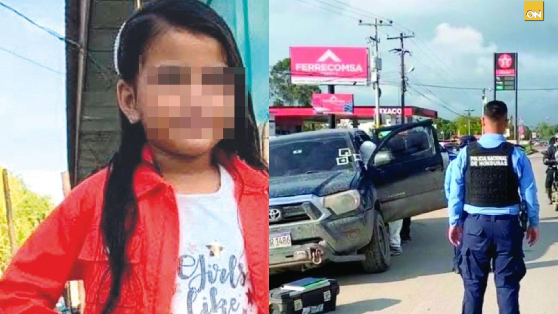 Policía investiga motivos del ataque en Yoro que terminó con la vida de una niña de 7 Años