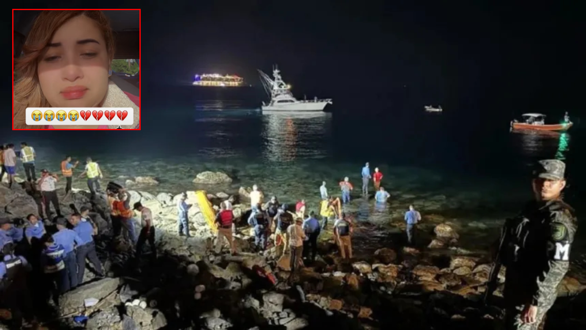 Roatán accidente