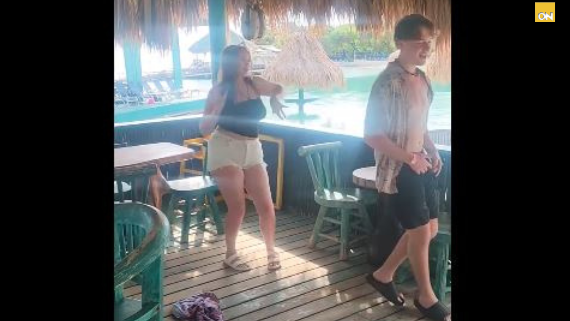 Video viral turistas punta