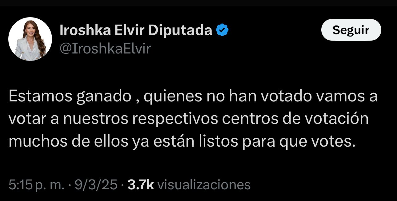 Reconocidas figuras de Honduras reaccionan tras larga jornada de elecciones